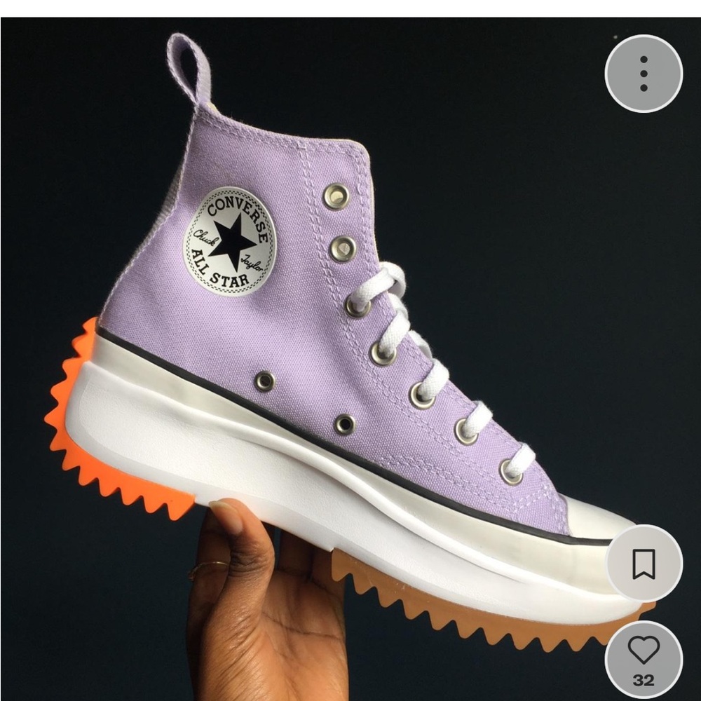 Converse Run Star Hike RARE Color: Moonstone Violet.

Women’s 7.5